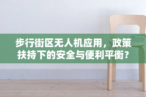 步行街区无人机应用，政策扶持下的安全与便利平衡？