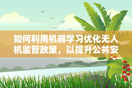 如何利用机器学习优化无人机监管政策，以提升公共安全与效率？