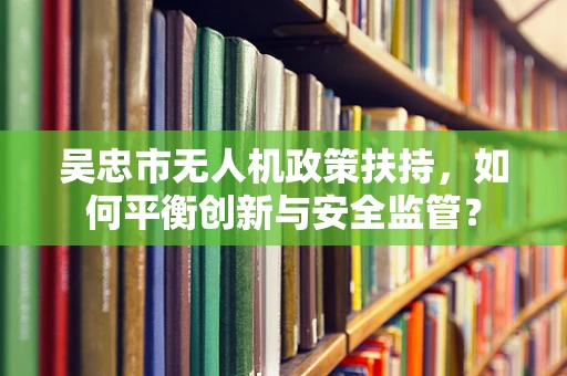 吴忠市无人机政策扶持，如何平衡创新与安全监管？