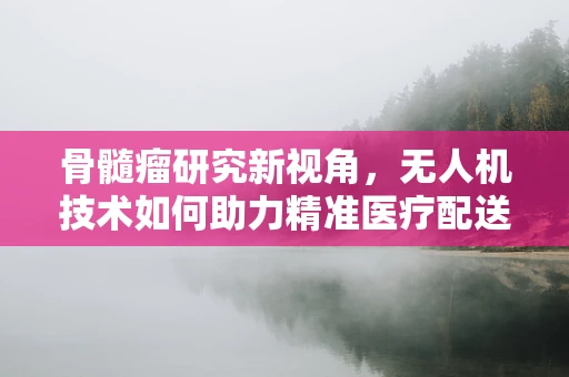 骨髓瘤研究新视角，无人机技术如何助力精准医疗配送