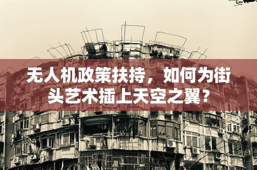 无人机政策扶持，如何为街头艺术插上天空之翼？