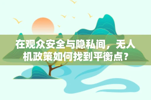 在观众安全与隐私间，无人机政策如何找到平衡点？