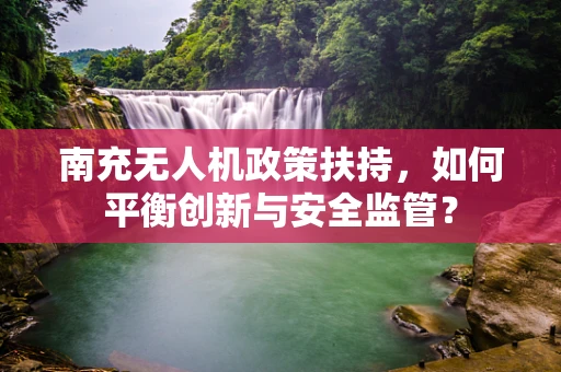 南充无人机政策扶持，如何平衡创新与安全监管？