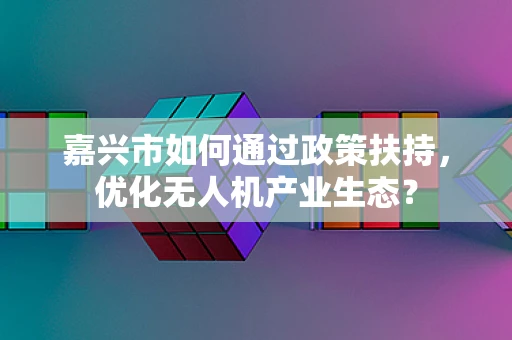 嘉兴市如何通过政策扶持，优化无人机产业生态？