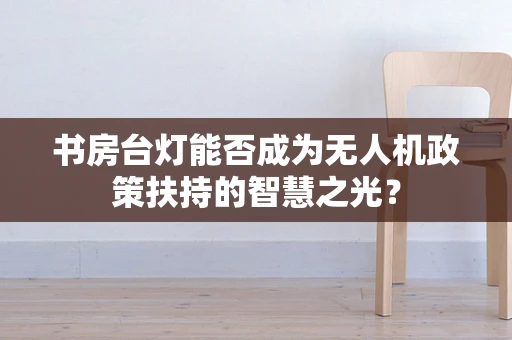 书房台灯能否成为无人机政策扶持的智慧之光？