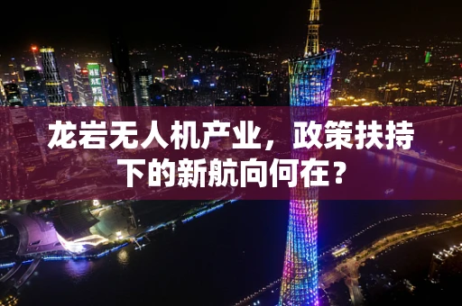 龙岩无人机产业，政策扶持下的新航向何在？
