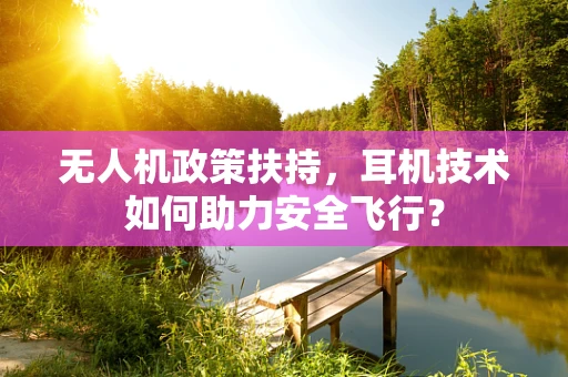 无人机政策扶持，耳机技术如何助力安全飞行？
