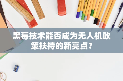 黑莓技术能否成为无人机政策扶持的新亮点？