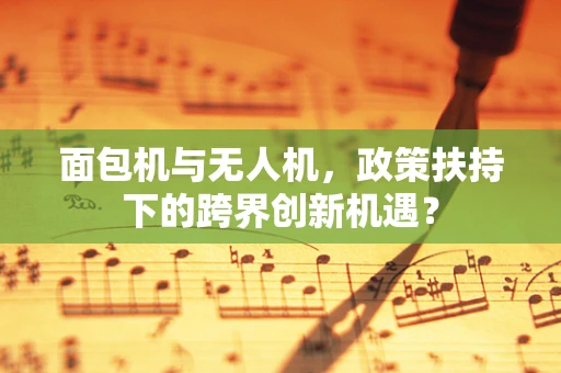 面包机与无人机，政策扶持下的跨界创新机遇？