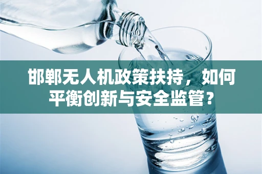邯郸无人机政策扶持，如何平衡创新与安全监管？