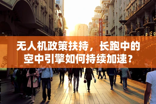无人机政策扶持，长跑中的空中引擎如何持续加速？