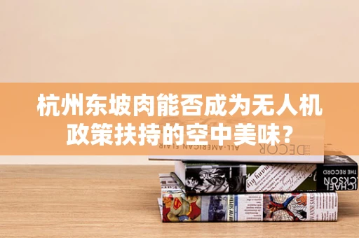 杭州东坡肉能否成为无人机政策扶持的空中美味？