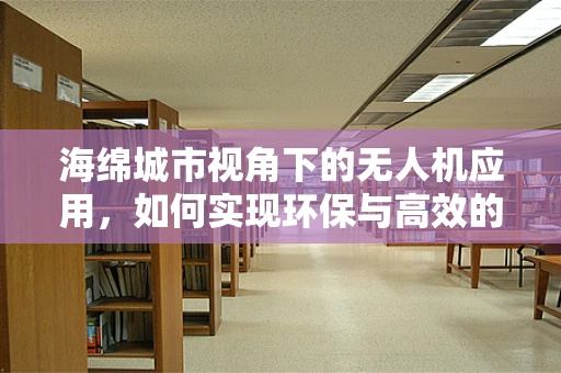 海绵城市视角下的无人机应用，如何实现环保与高效的双重飞跃？