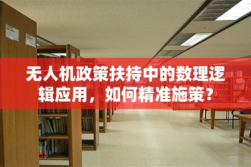 无人机政策扶持中的数理逻辑应用，如何精准施策？