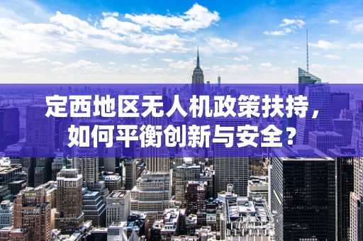 定西地区无人机政策扶持，如何平衡创新与安全？