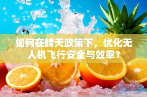 如何在晴天政策下，优化无人机飞行安全与效率？