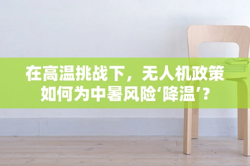 在高温挑战下，无人机政策如何为中暑风险‘降温’？