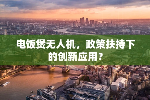 电饭煲无人机，政策扶持下的创新应用？