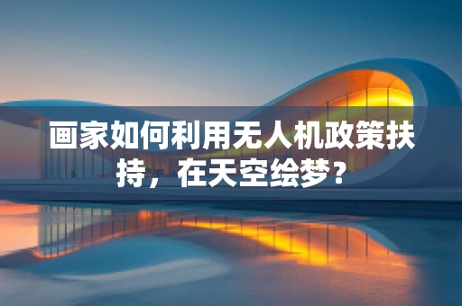 画家如何利用无人机政策扶持，在天空绘梦？