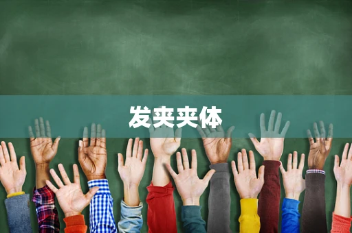 发夹夹体
