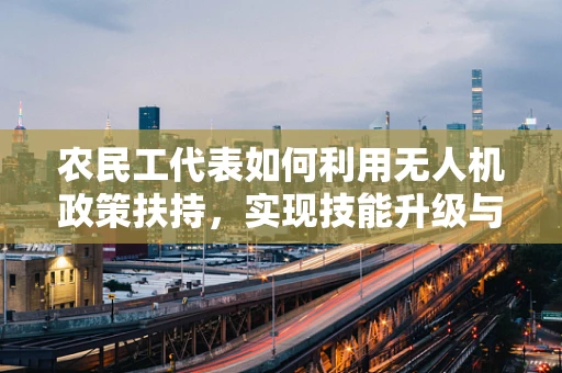 农民工代表如何利用无人机政策扶持，实现技能升级与就业新机遇？