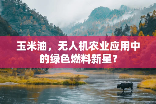 玉米油，无人机农业应用中的绿色燃料新星？