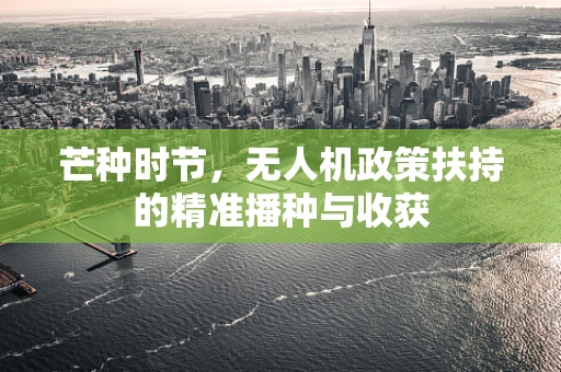 芒种时节，无人机政策扶持的精准播种与收获