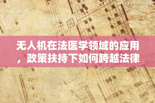 无人机在法医学领域的应用，政策扶持下如何跨越法律与技术的边界？