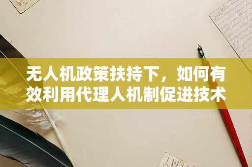 无人机政策扶持下，如何有效利用代理人机制促进技术普及与安全监管？