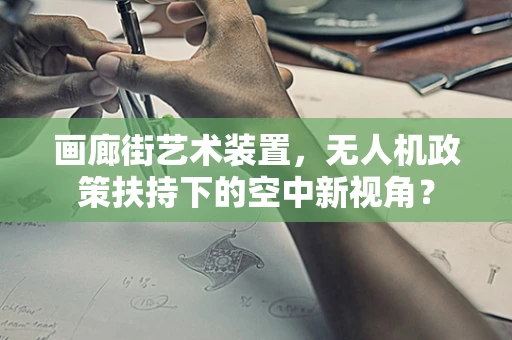 画廊街艺术装置，无人机政策扶持下的空中新视角？