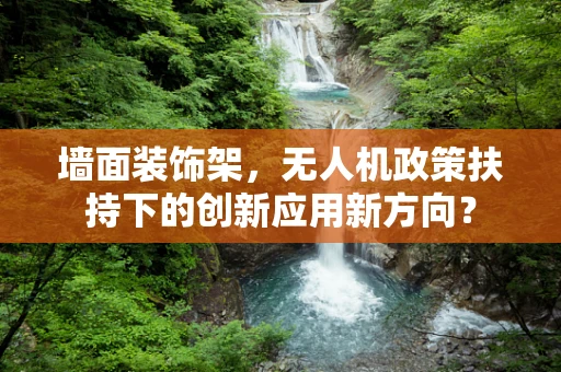 墙面装饰架，无人机政策扶持下的创新应用新方向？