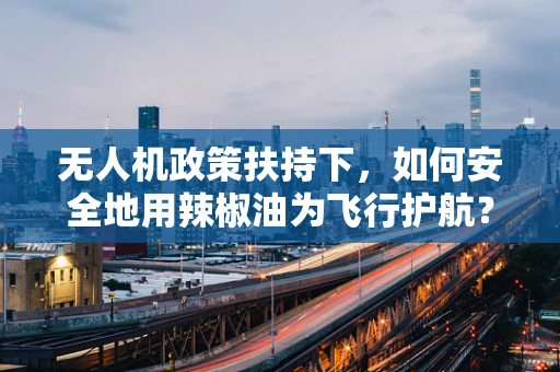 无人机政策扶持下，如何安全地用辣椒油为飞行护航？