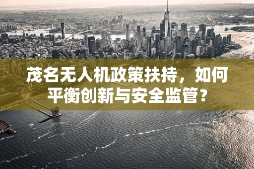 茂名无人机政策扶持，如何平衡创新与安全监管？