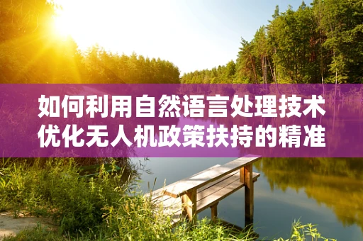 如何利用自然语言处理技术优化无人机政策扶持的精准度？