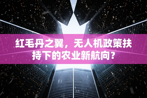 红毛丹之翼，无人机政策扶持下的农业新航向？