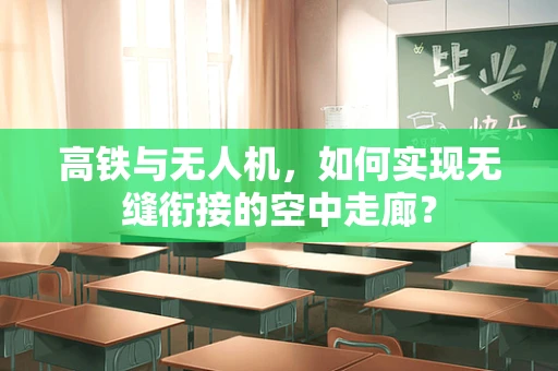 高铁与无人机，如何实现无缝衔接的空中走廊？