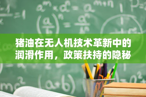 猪油在无人机技术革新中的润滑作用，政策扶持的隐秘议题