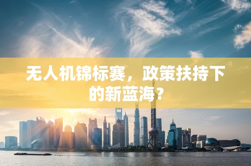 无人机锦标赛，政策扶持下的新蓝海？