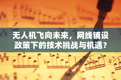 无人机飞向未来，网线铺设政策下的技术挑战与机遇？