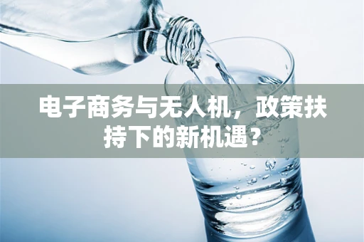 电子商务与无人机，政策扶持下的新机遇？