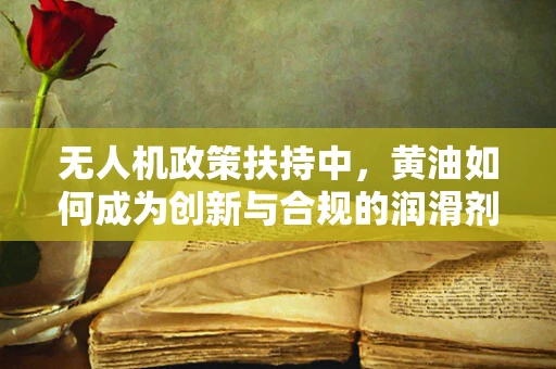 无人机政策扶持中，黄油如何成为创新与合规的润滑剂？
