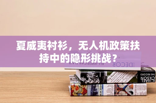 夏威夷衬衫，无人机政策扶持中的隐形挑战？
