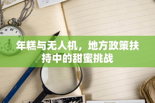 年糕与无人机，地方政策扶持中的甜蜜挑战