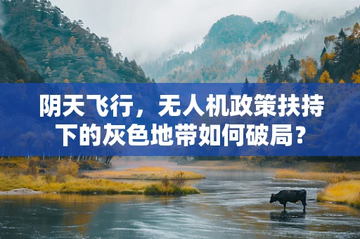 阴天飞行，无人机政策扶持下的灰色地带如何破局？
