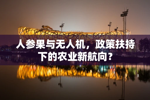 人参果与无人机，政策扶持下的农业新航向？