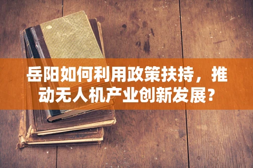 岳阳如何利用政策扶持，推动无人机产业创新发展？
