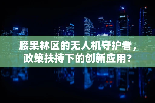腰果林区的无人机守护者，政策扶持下的创新应用？