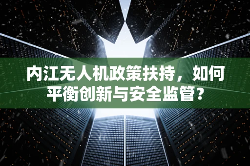 内江无人机政策扶持，如何平衡创新与安全监管？