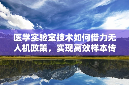 医学实验室技术如何借力无人机政策，实现高效样本传输？