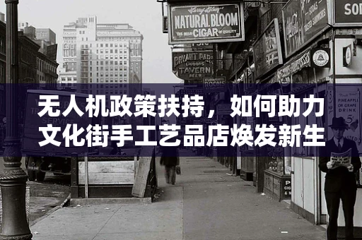 无人机政策扶持，如何助力文化街手工艺品店焕发新生？